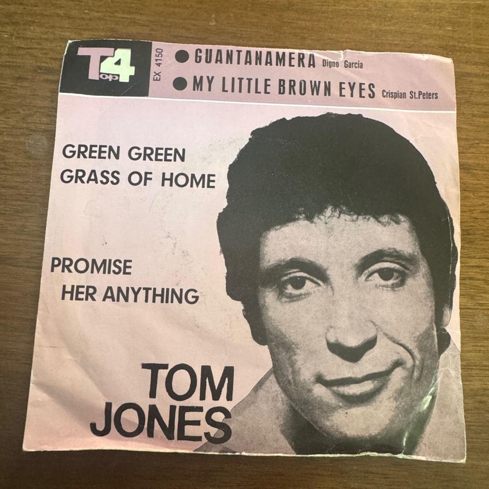 Tom Jones Digno Garcia T4 Top EX 4150 Extended Play 45 RPM Vinyl Record EP